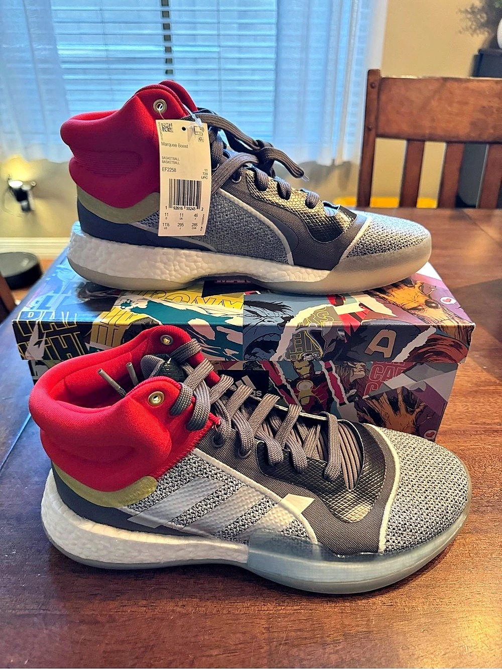 NWT adidas x Marvel Thor Marquee Boost Shoes Men’s 11.5
